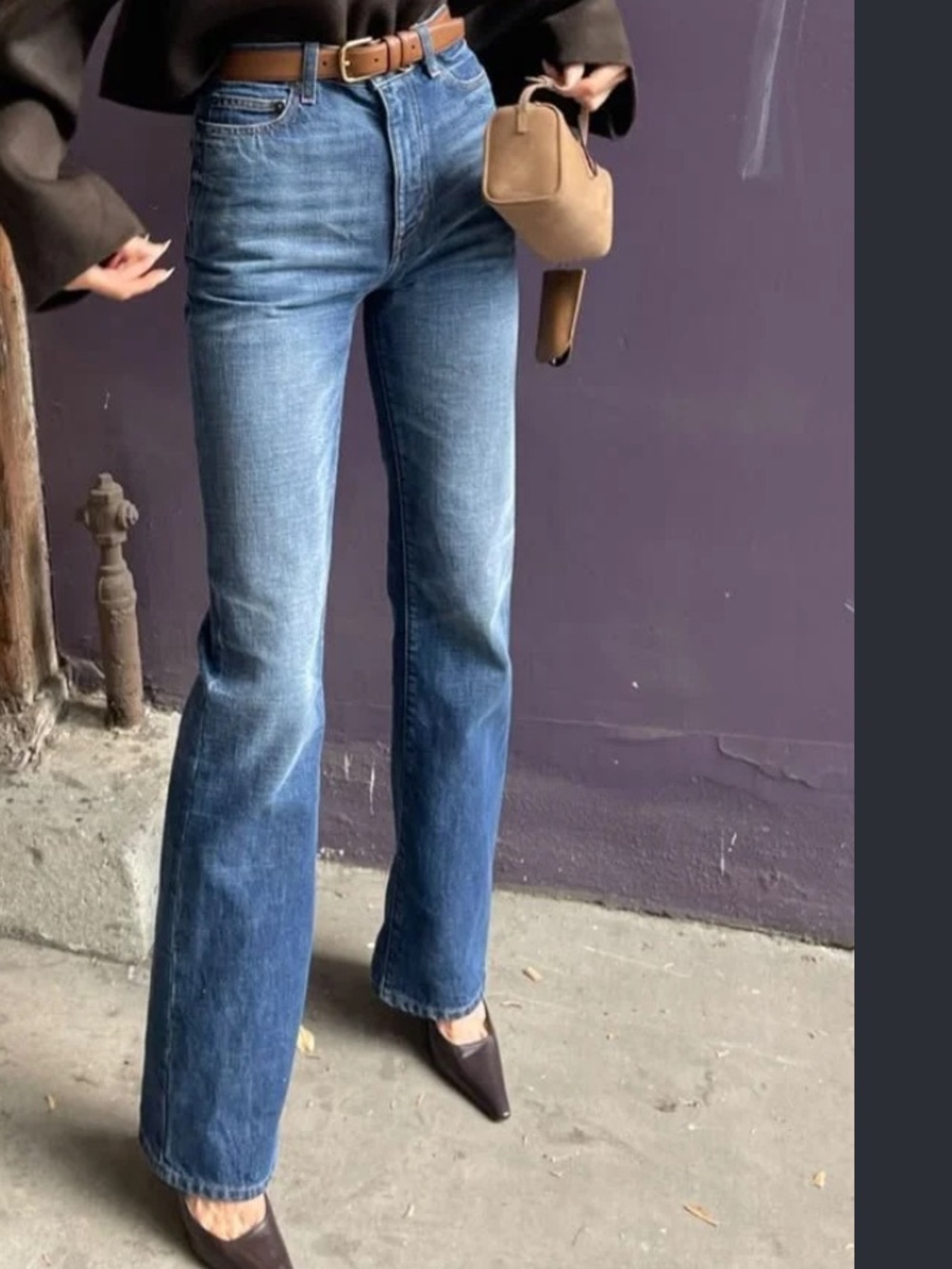 Re done 70’s bootcut jeans size 27”